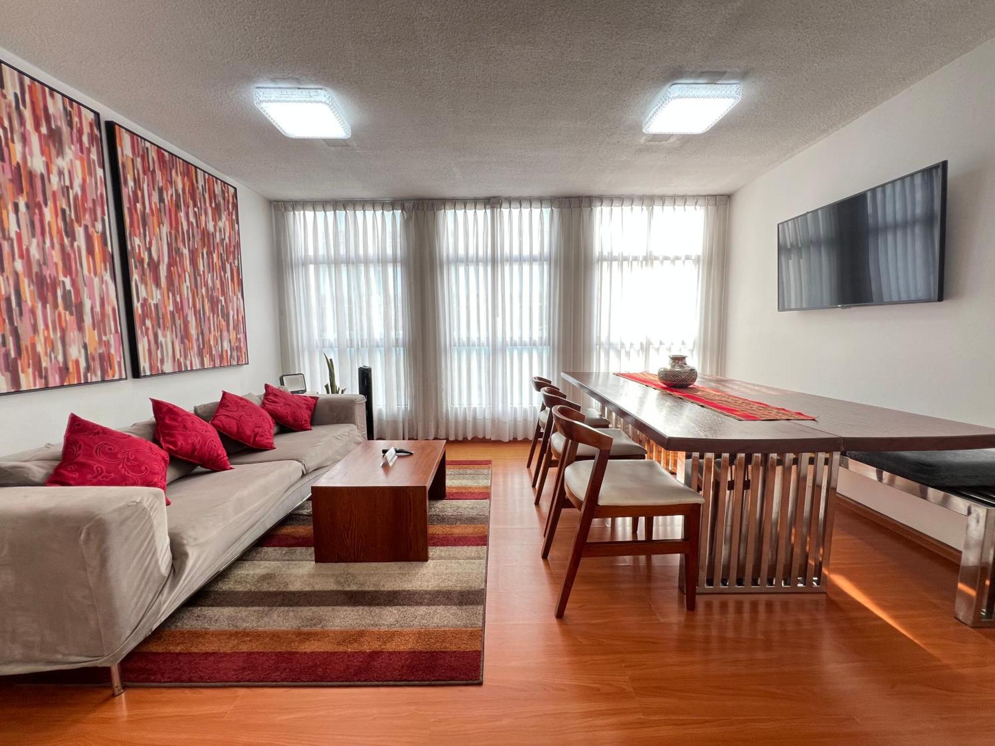 Exclusivo Dpto Moderno En El Corazon De Lima Con Wifi Ultra Rapido Lejlighed Eksteriør billede